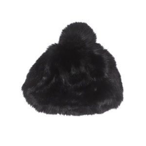 Zara faux fur hat Like new